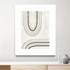 Modern Arc in Color II by June Erica Vess on GIANT ART - neutral abstract