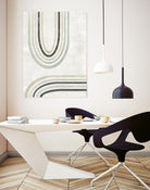 Modern Arc in Color II by June Erica Vess on GIANT ART - neutral abstract