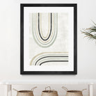 Modern Arc in Color II by June Erica Vess on GIANT ART - neutral abstract