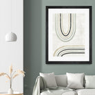 Modern Arc in Color II by June Erica Vess on GIANT ART - neutral abstract