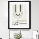 Modern Arc in Color II by June Erica Vess on GIANT ART - neutral abstract