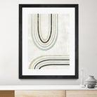 Modern Arc in Color II by June Erica Vess on GIANT ART - neutral abstract