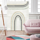 Modern Arc in Color III by June Erica Vess on GIANT ART - neutral abstract