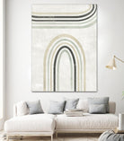 Modern Arc in Color III by June Erica Vess on GIANT ART - neutral abstract