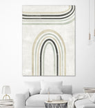Modern Arc in Color III by June Erica Vess on GIANT ART - neutral abstract