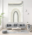 Modern Arc in Color III by June Erica Vess on GIANT ART - neutral abstract
