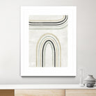 Modern Arc in Color III by June Erica Vess on GIANT ART - neutral abstract