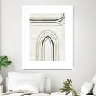 Modern Arc in Color III by June Erica Vess on GIANT ART - neutral abstract