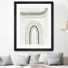 Modern Arc in Color III by June Erica Vess on GIANT ART - neutral abstract