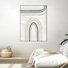 Modern Arc in Color III by June Erica Vess on GIANT ART - neutral abstract