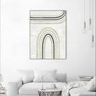 Modern Arc in Color III by June Erica Vess on GIANT ART - neutral abstract