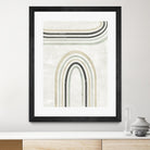 Modern Arc in Color III by June Erica Vess on GIANT ART - neutral abstract