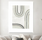 Modern Arc in Color IV by June Erica Vess on GIANT ART - neutral abstract