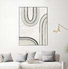 Modern Arc in Color IV by June Erica Vess on GIANT ART - neutral abstract