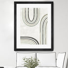 Modern Arc in Color IV by June Erica Vess on GIANT ART - neutral abstract