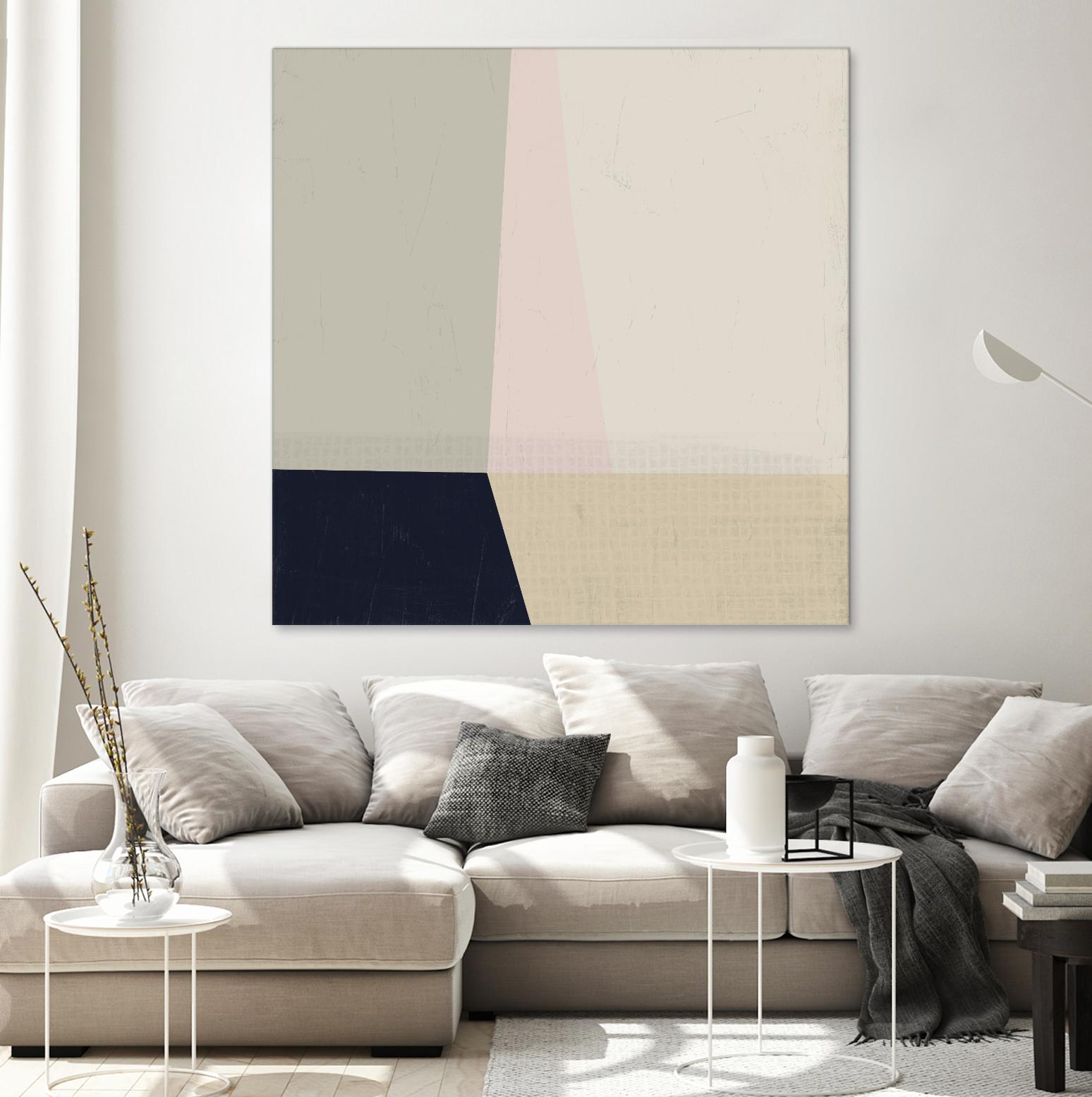 Color Plain I by June Erica Vess on GIANT ART - neutral abstract