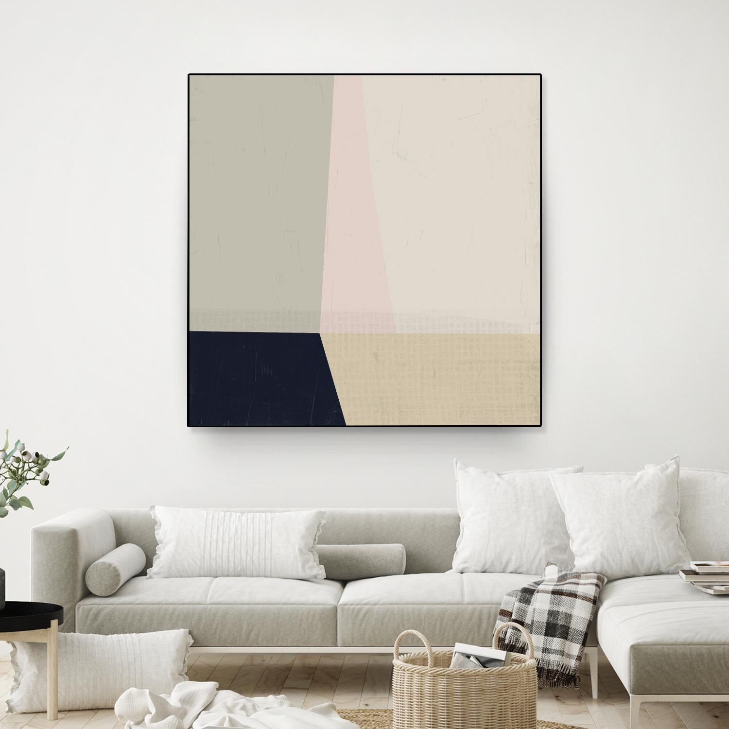 Color Plain I by June Erica Vess on GIANT ART - neutral abstract