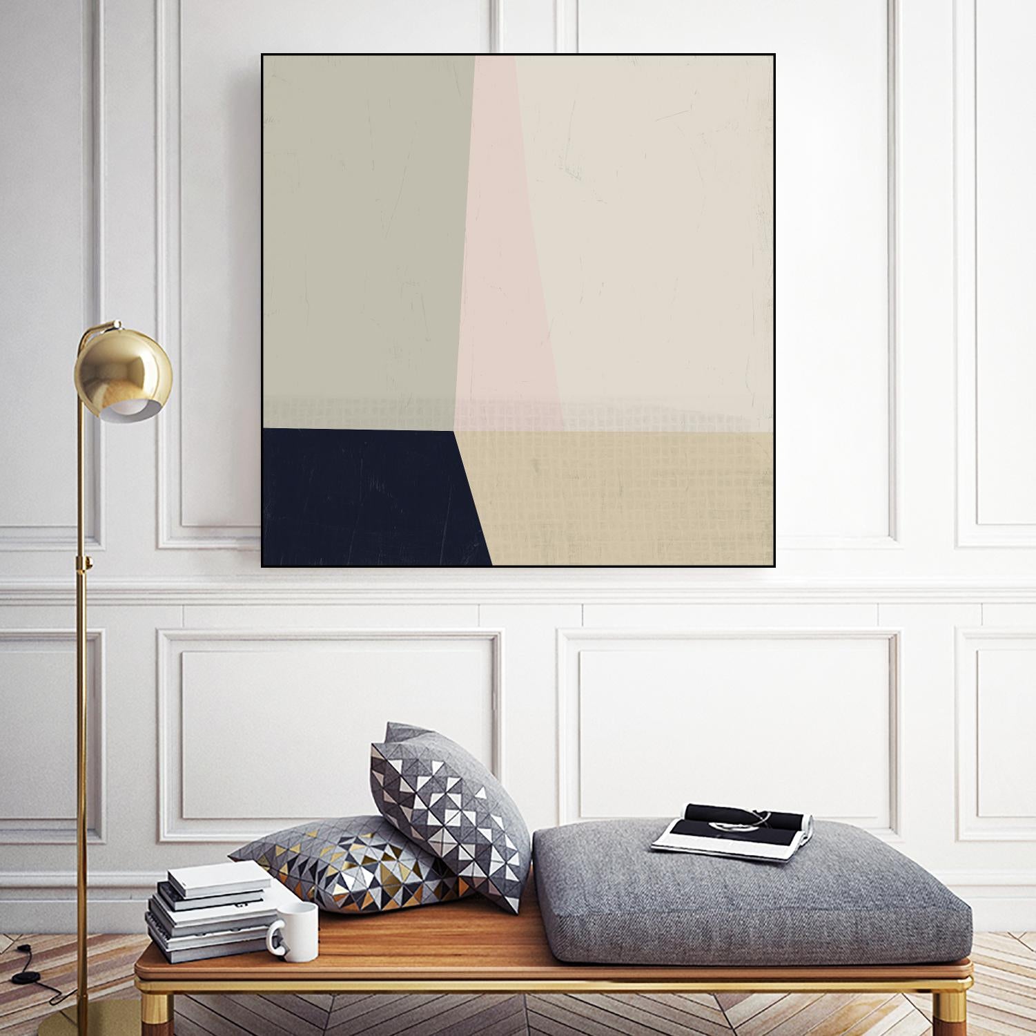 Color Plain I by June Erica Vess on GIANT ART - neutral abstract