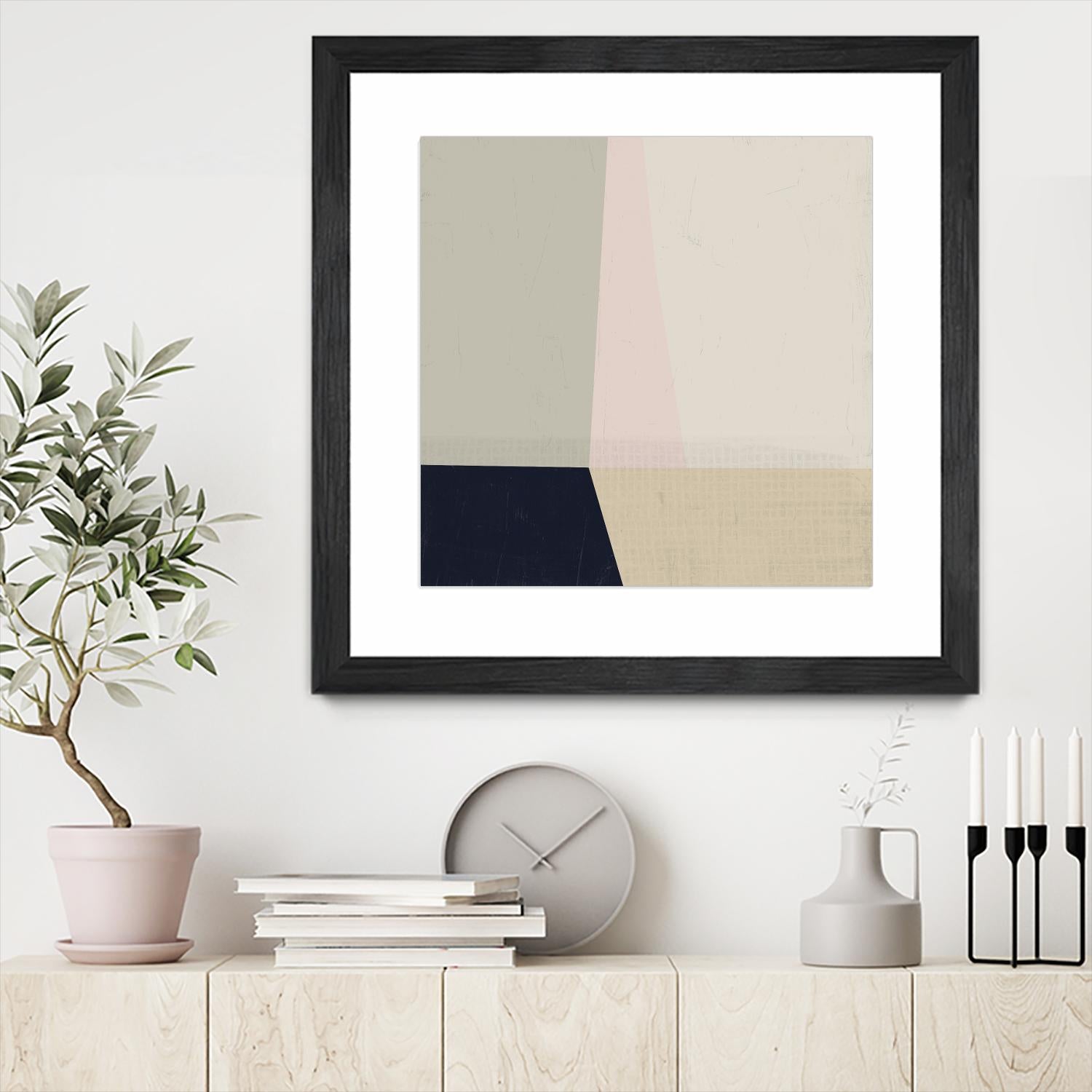 Color Plain I by June Erica Vess on GIANT ART - neutral abstract