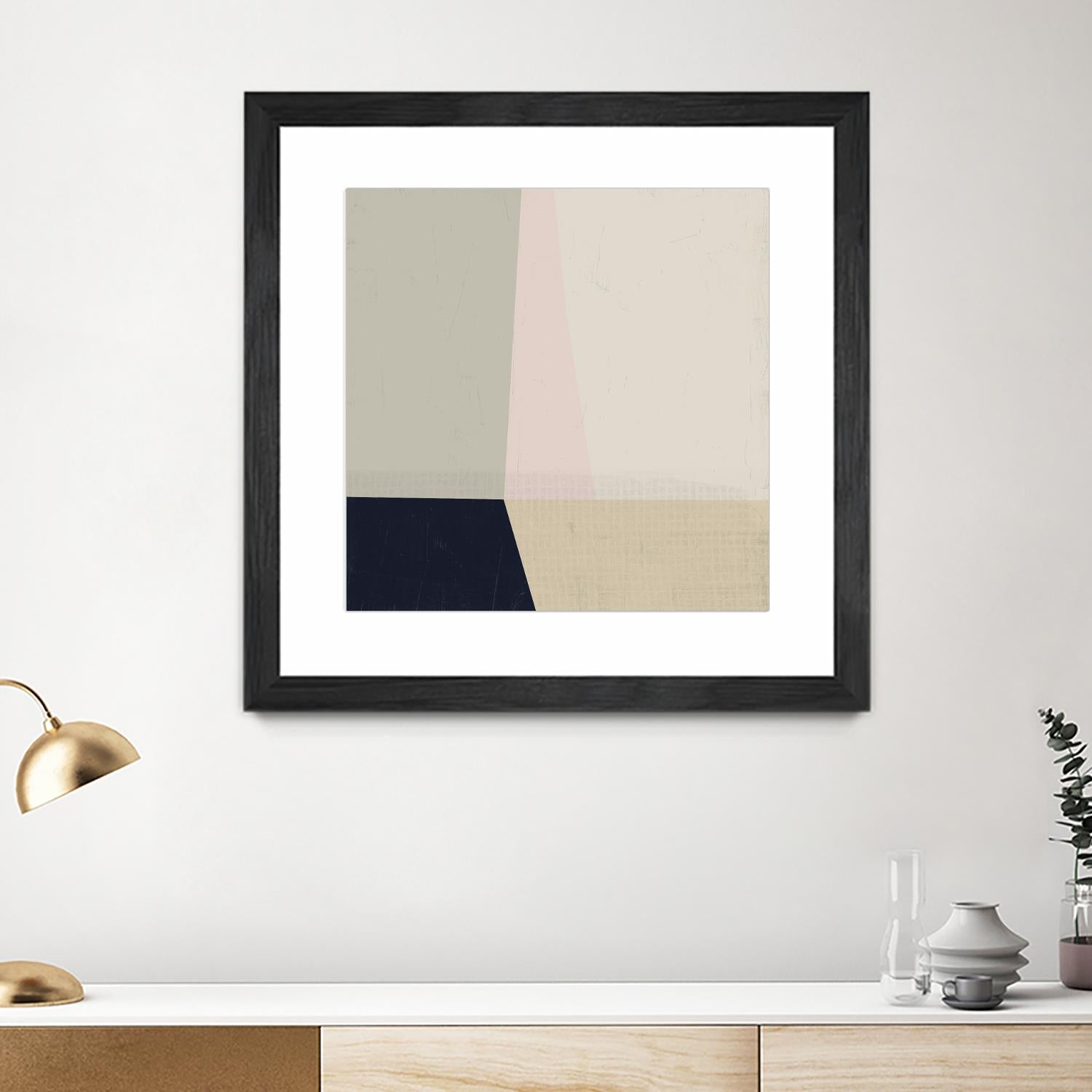Color Plain I by June Erica Vess on GIANT ART - neutral abstract