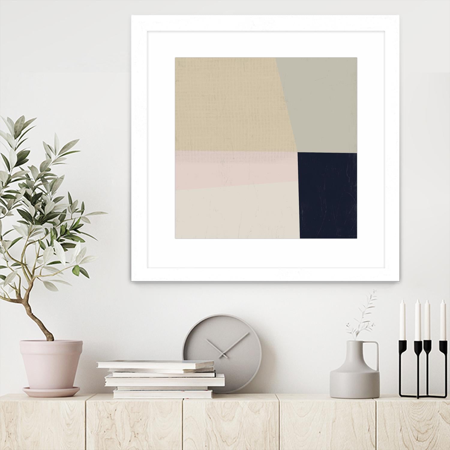 Color Plain II by June Erica Vess on GIANT ART - neutral abstract