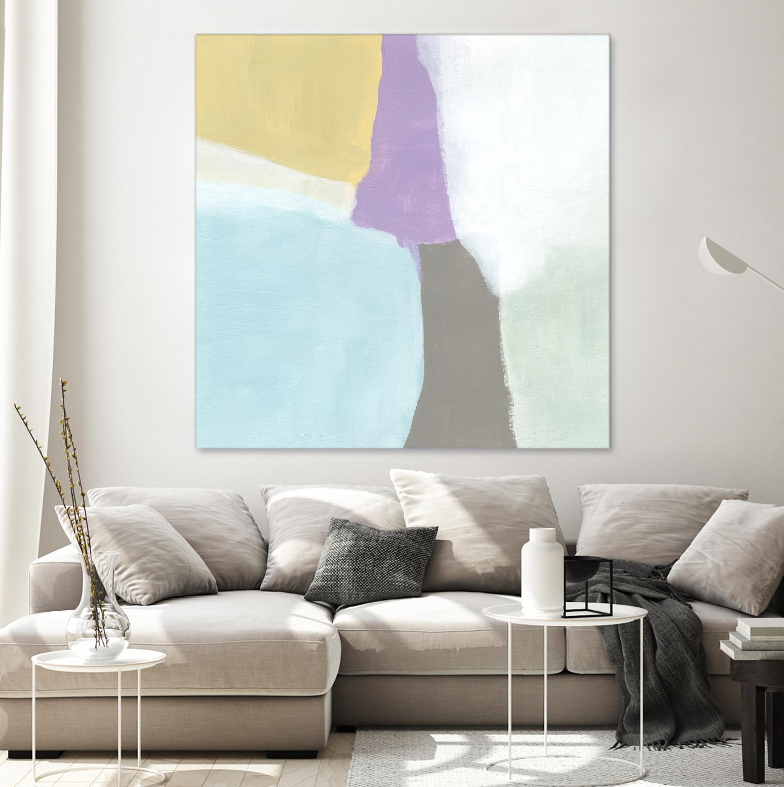 Cloud Block II by June Erica Vess on GIANT ART - pastels abstract