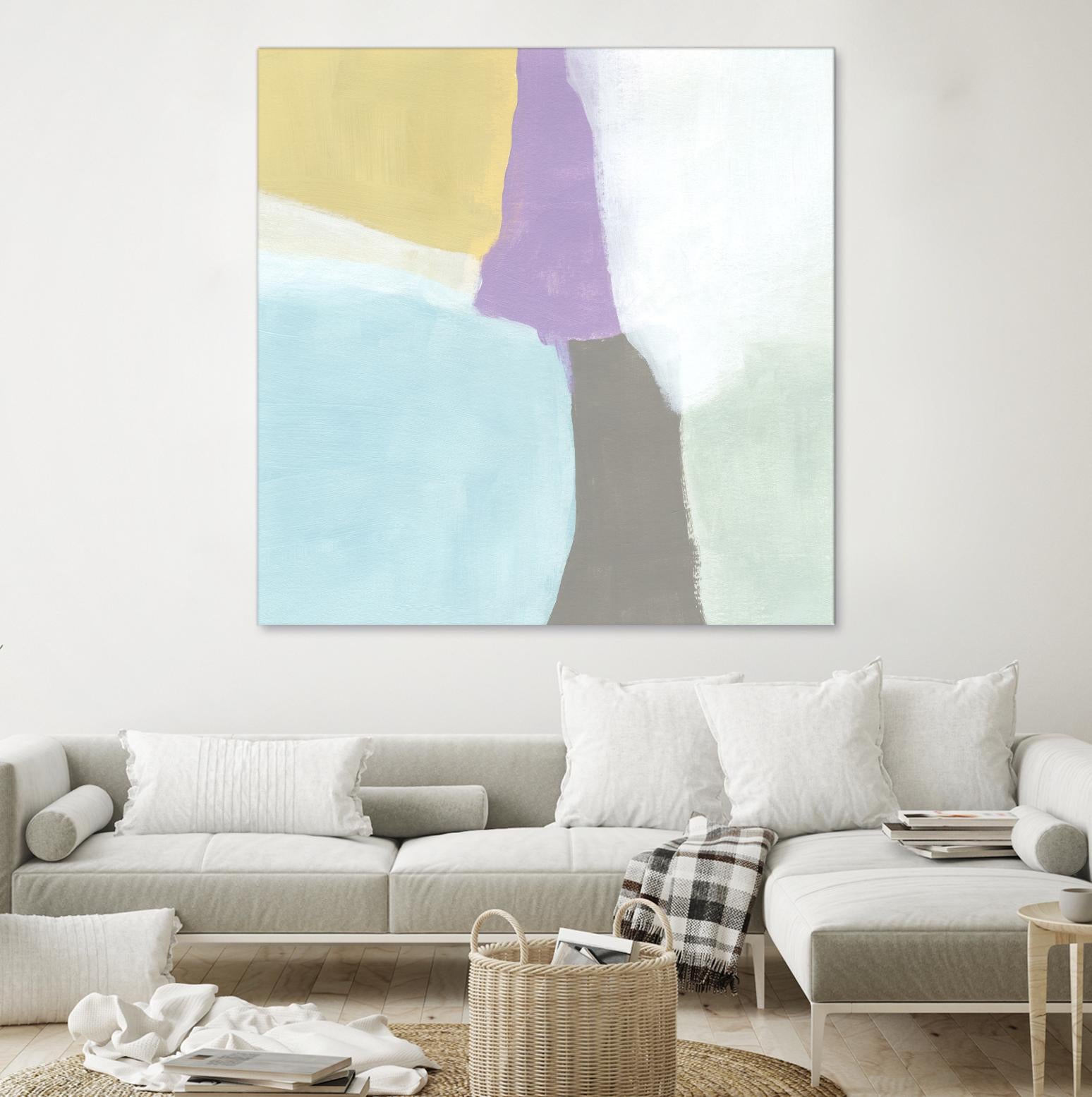 Cloud Block II by June Erica Vess on GIANT ART - pastels abstract