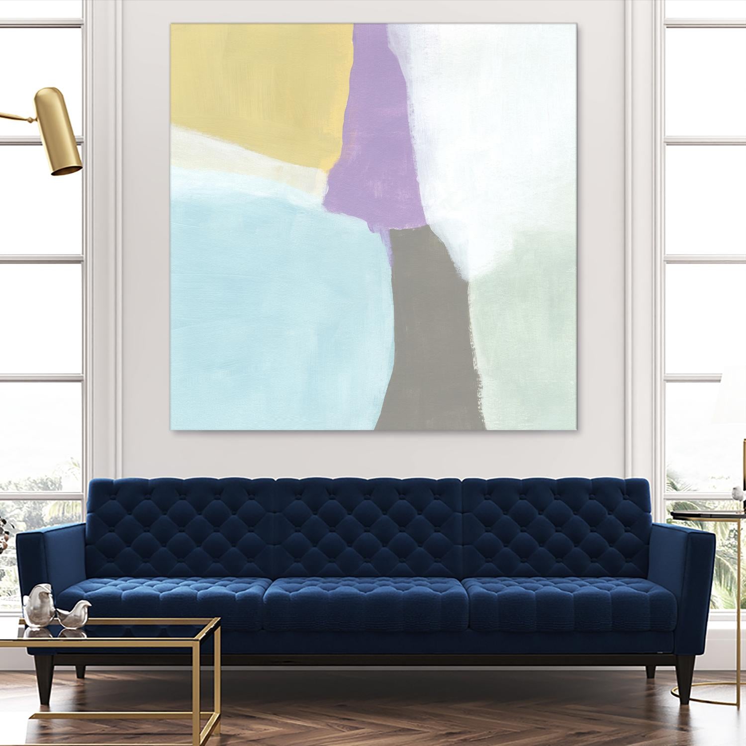 Cloud Block II by June Erica Vess on GIANT ART - pastels abstract