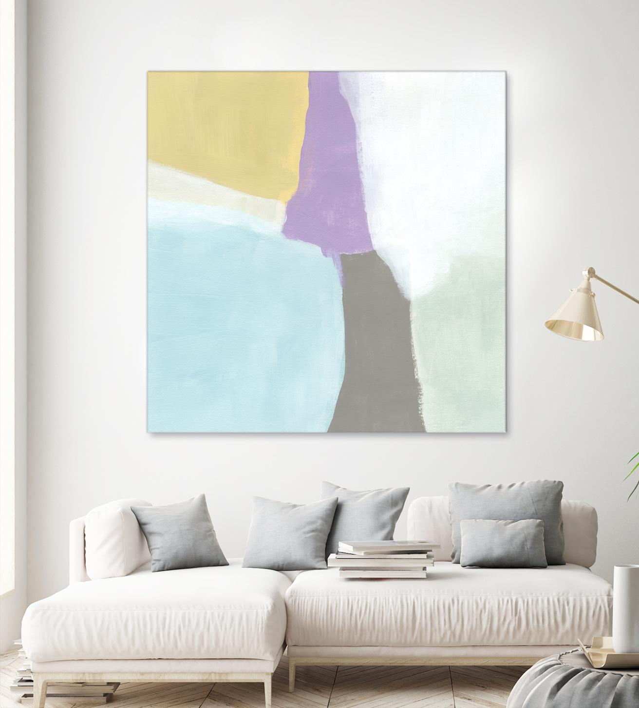 Cloud Block II by June Erica Vess on GIANT ART - pastels abstract