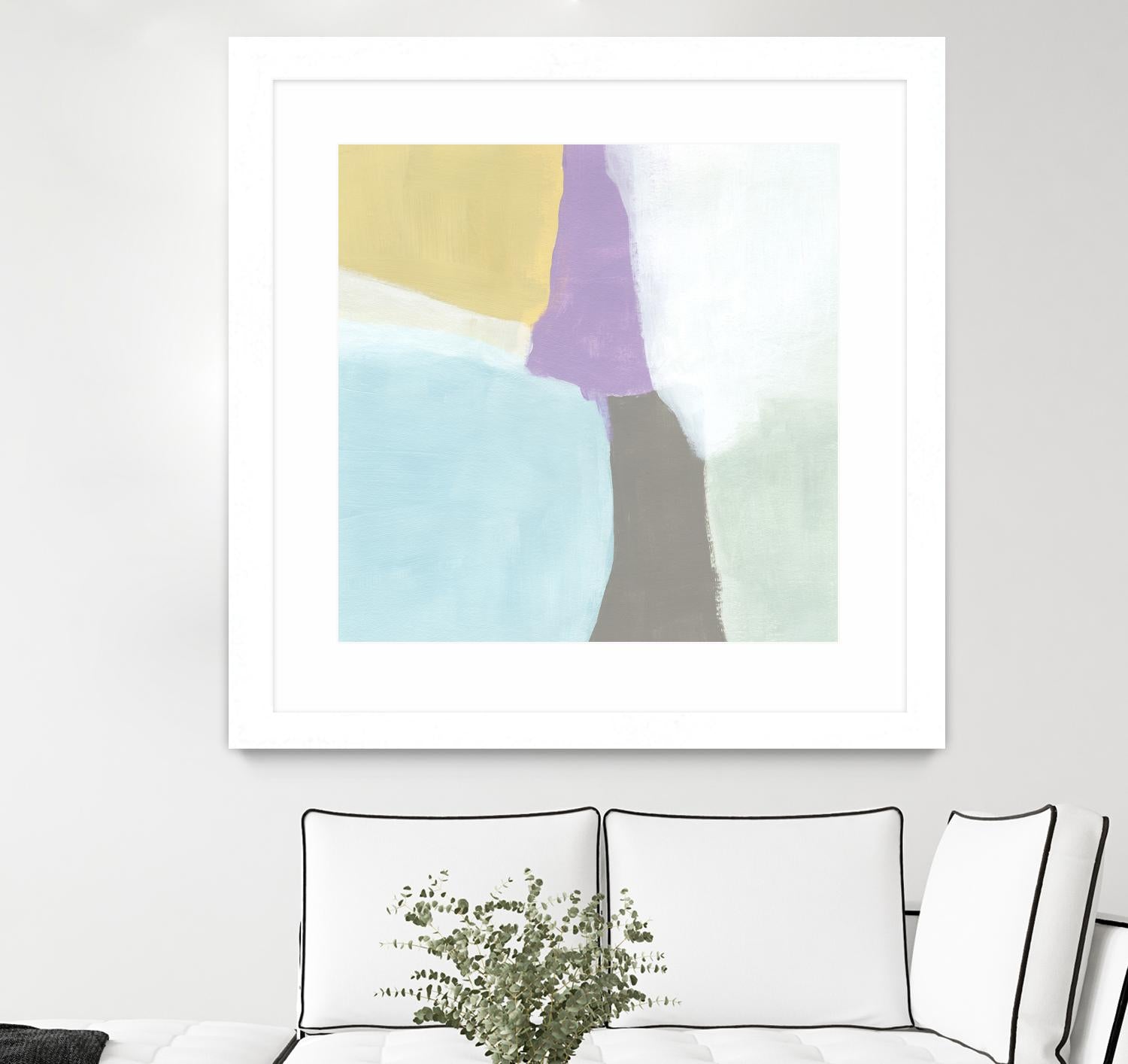 Cloud Block II by June Erica Vess on GIANT ART - pastels abstract