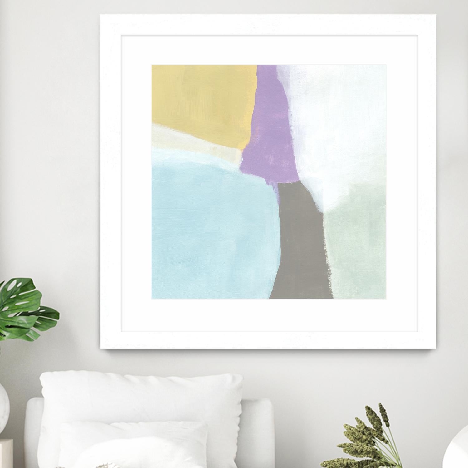 Cloud Block II by June Erica Vess on GIANT ART - pastels abstract