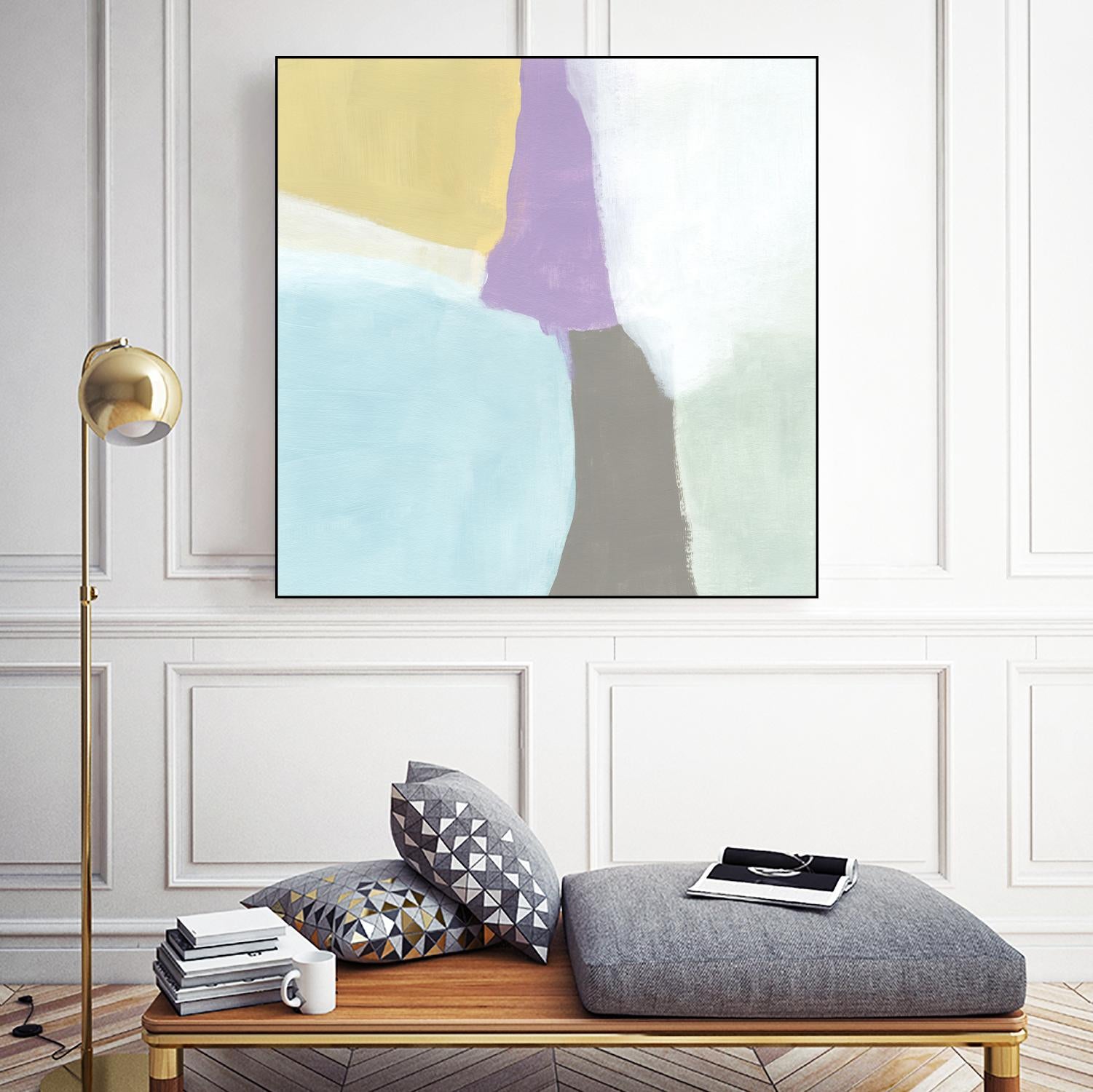 Cloud Block II by June Erica Vess on GIANT ART - pastels abstract