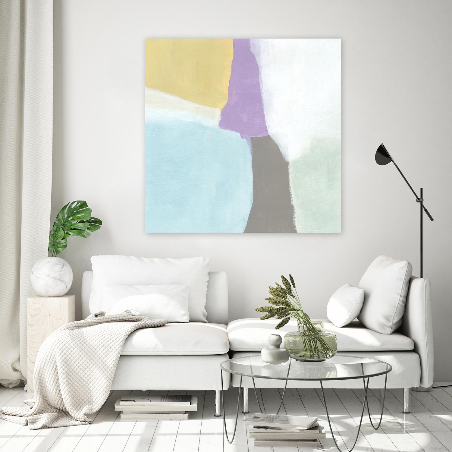 Cloud Block II by June Erica Vess on GIANT ART - pastels abstract