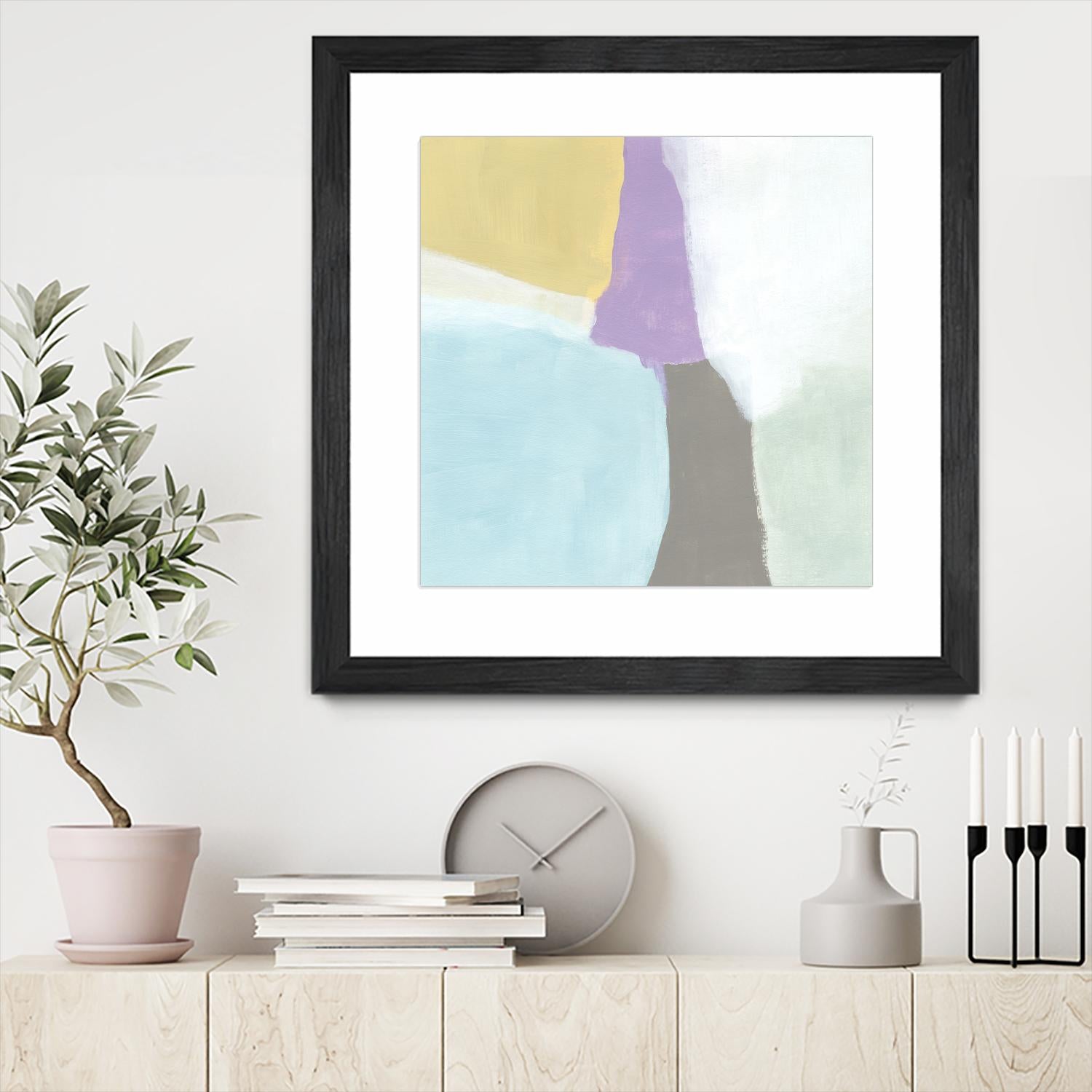 Cloud Block II by June Erica Vess on GIANT ART - pastels abstract