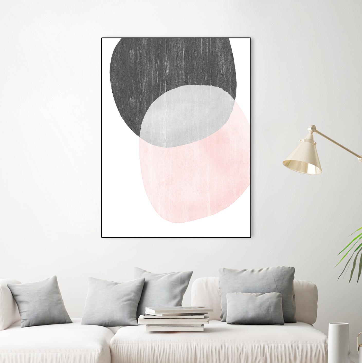 Shifting Spheres II by Grace Popp on GIANT ART - pastels abstract