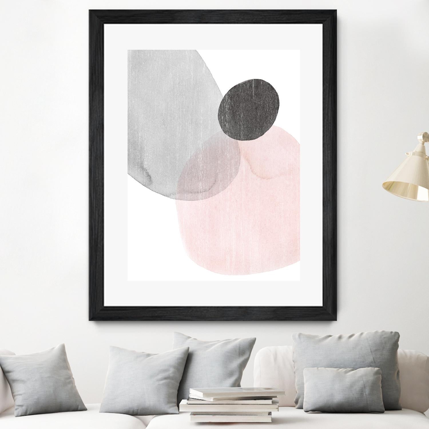 Shifting Spheres III by Grace Popp on GIANT ART - pastels abstract