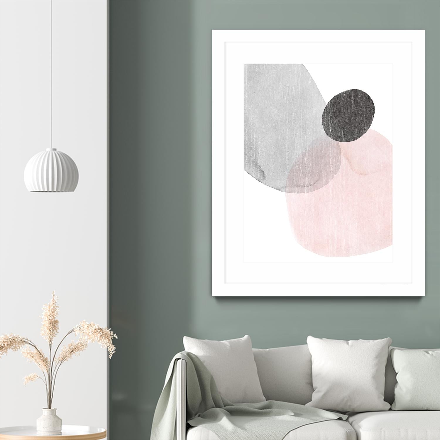 Shifting Spheres III by Grace Popp on GIANT ART - pastels abstract