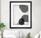 Grey Shapes III by Jennifer Goldberger on GIANT ART - neutral abstract