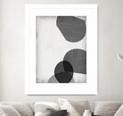Grey Shapes III by Jennifer Goldberger on GIANT ART - neutral abstract