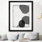 Grey Shapes III by Jennifer Goldberger on GIANT ART - neutral abstract