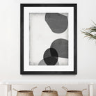 Grey Shapes III by Jennifer Goldberger on GIANT ART - neutral abstract