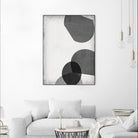 Grey Shapes III by Jennifer Goldberger on GIANT ART - neutral abstract