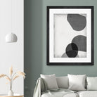 Grey Shapes III by Jennifer Goldberger on GIANT ART - neutral abstract