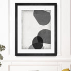 Grey Shapes III by Jennifer Goldberger on GIANT ART - neutral abstract
