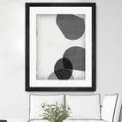 Grey Shapes III by Jennifer Goldberger on GIANT ART - neutral abstract