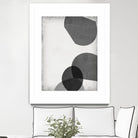 Grey Shapes III by Jennifer Goldberger on GIANT ART - neutral abstract