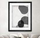 Grey Shapes III by Jennifer Goldberger on GIANT ART - neutral abstract