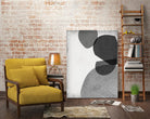 Grey Shapes IV by Jennifer Goldberger on GIANT ART - neutral abstract