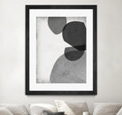 Grey Shapes IV by Jennifer Goldberger on GIANT ART - neutral abstract
