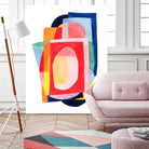 Launder I by Grace Popp on GIANT ART - brights abstract